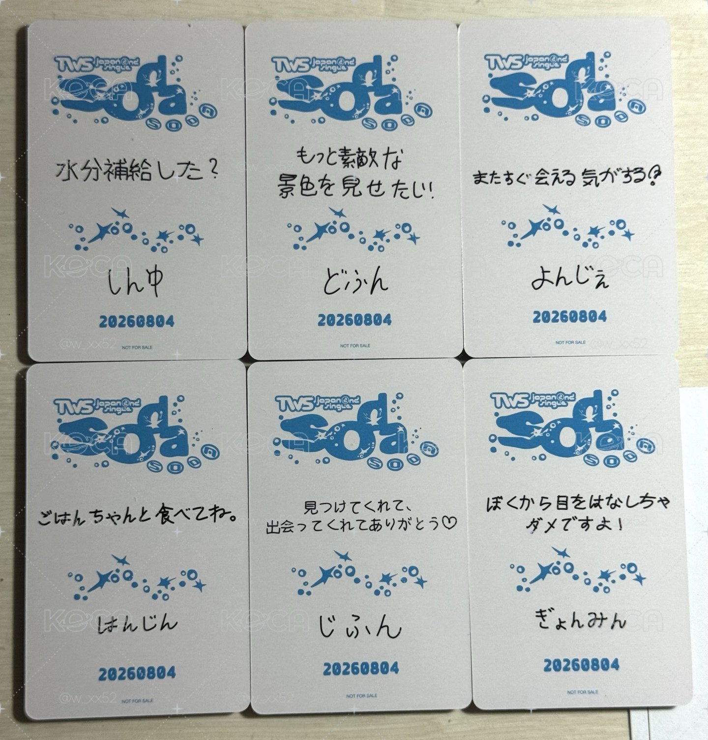 TWS 日本場限單特典（非限定買家勿下）