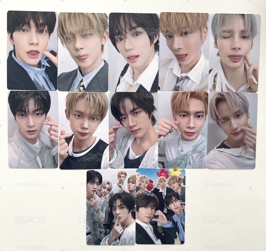 TXT❄️セツナハナビ 小卡盤 專輯卡 整張圖❕