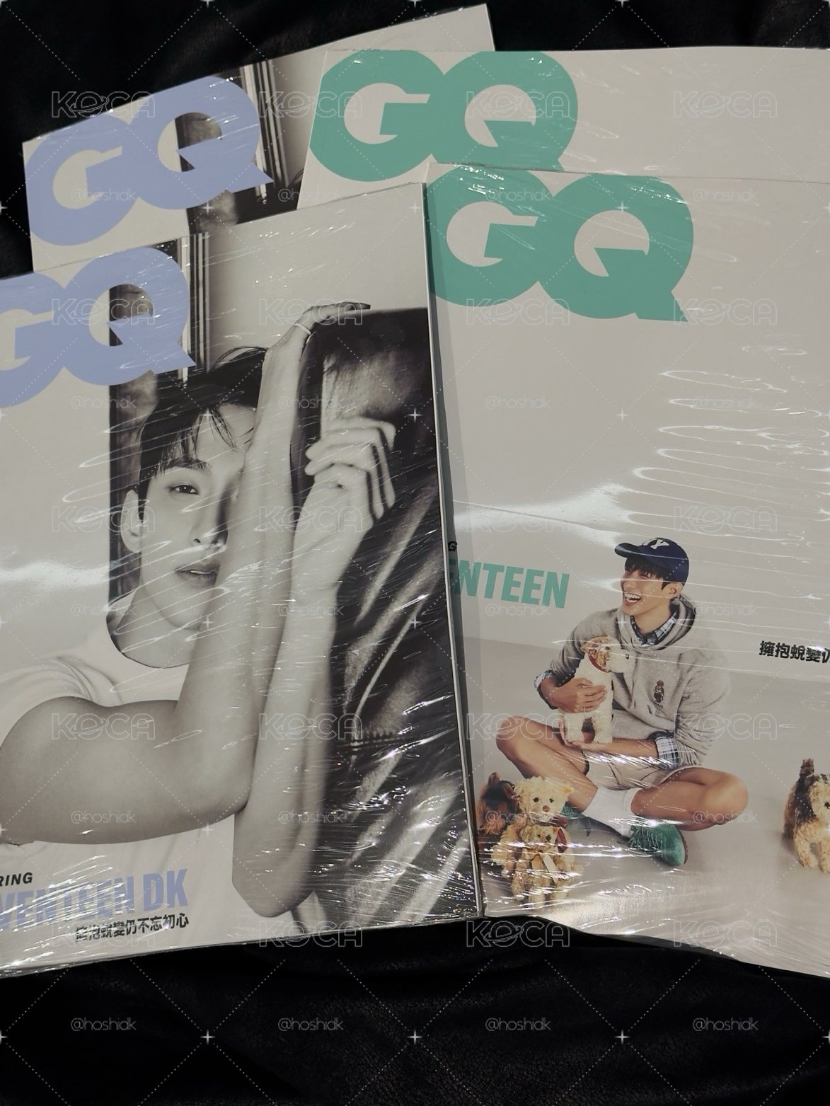 GQ 雜誌 碩珉 DK （兩本一組）