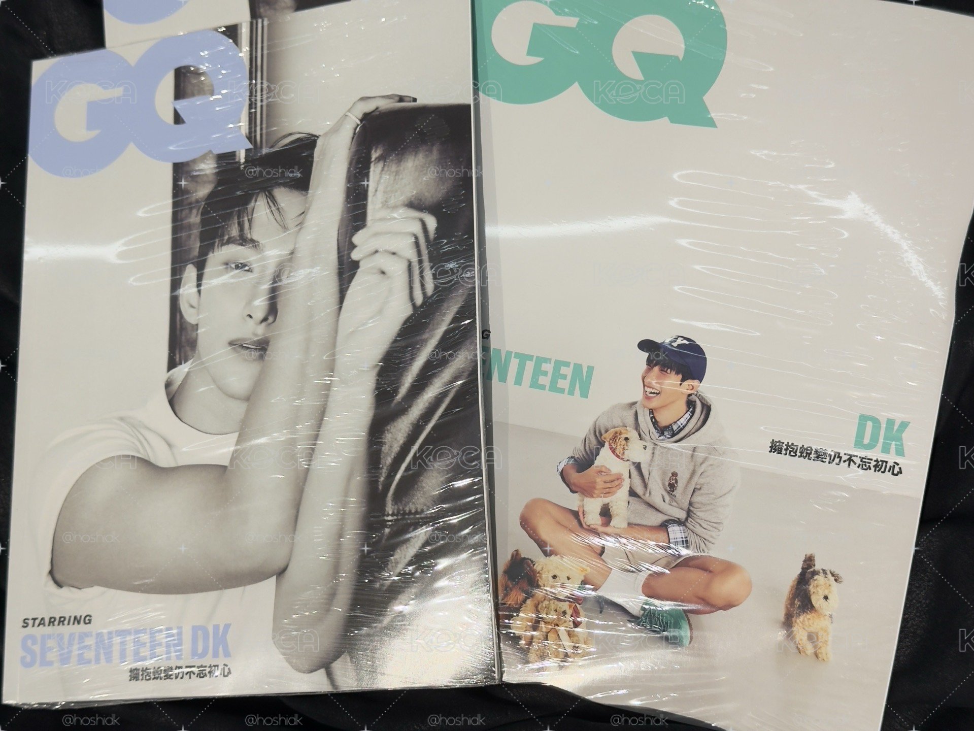 GQ 雜誌 碩珉 DK （兩本一組）