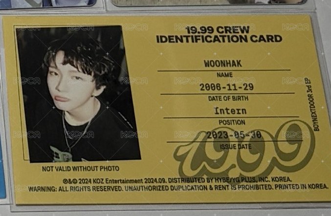 19.99 專輯卡 ID卡