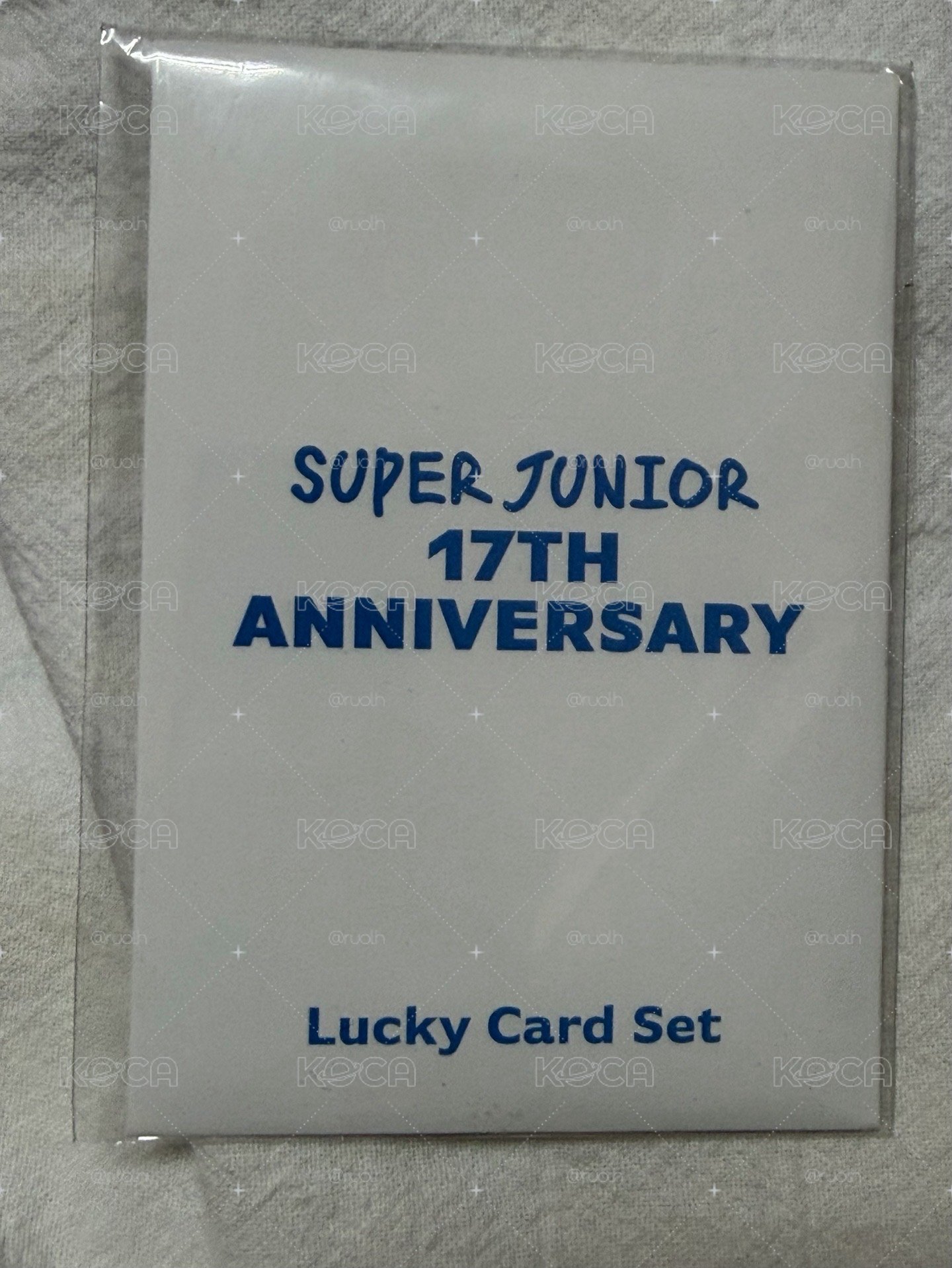 Super Junior 17週年 藝聲 Yesung 幸運卡 全新未拆封