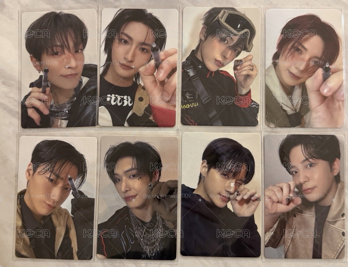 ATEEZ aniteez in treasure 滿額卡