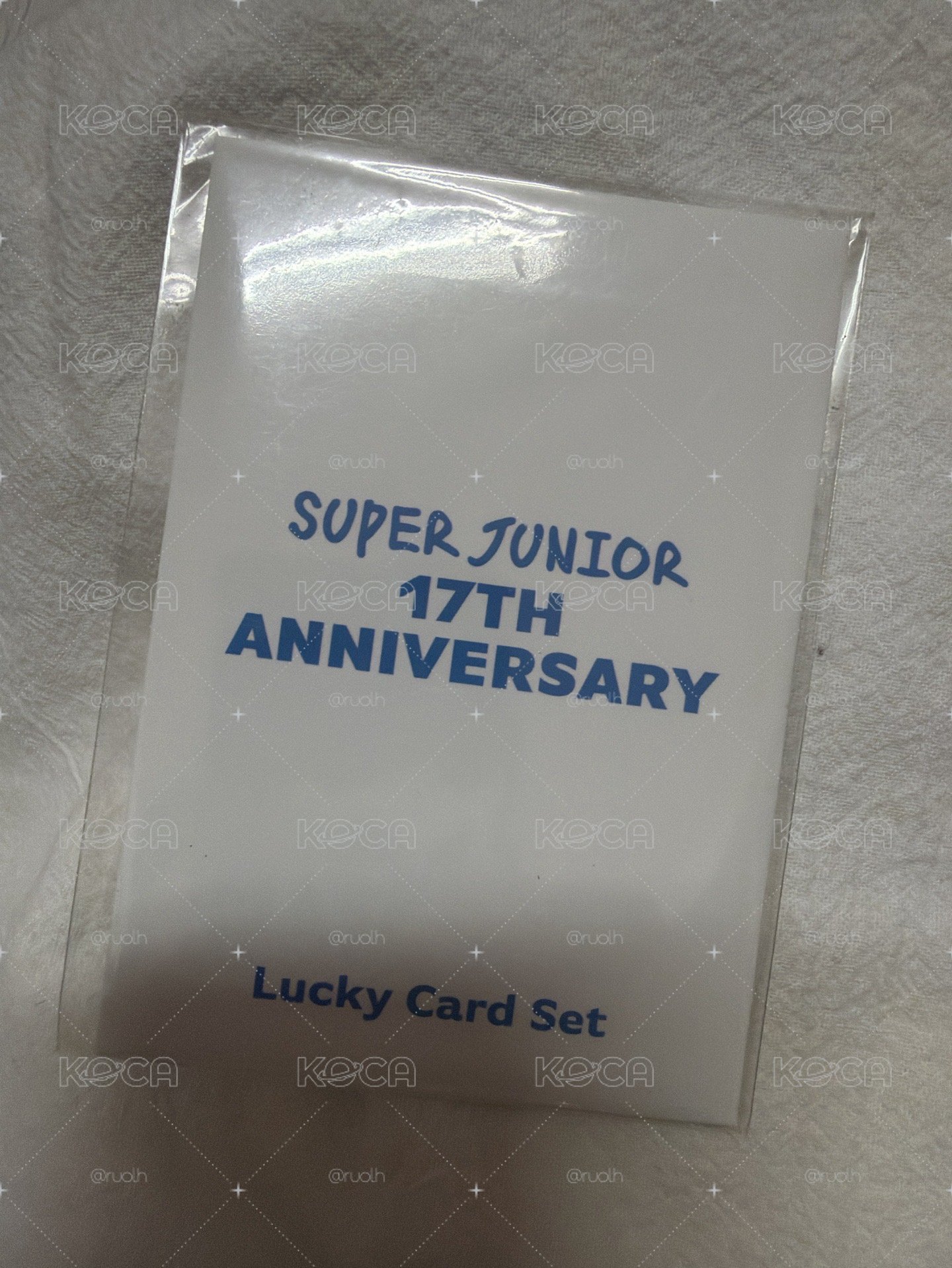 Super Junior 17週年 幸運卡 東海 全新未拆封
