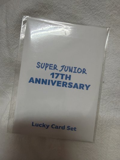 Super Junior 17週年 幸運卡 東海 全新未拆封
