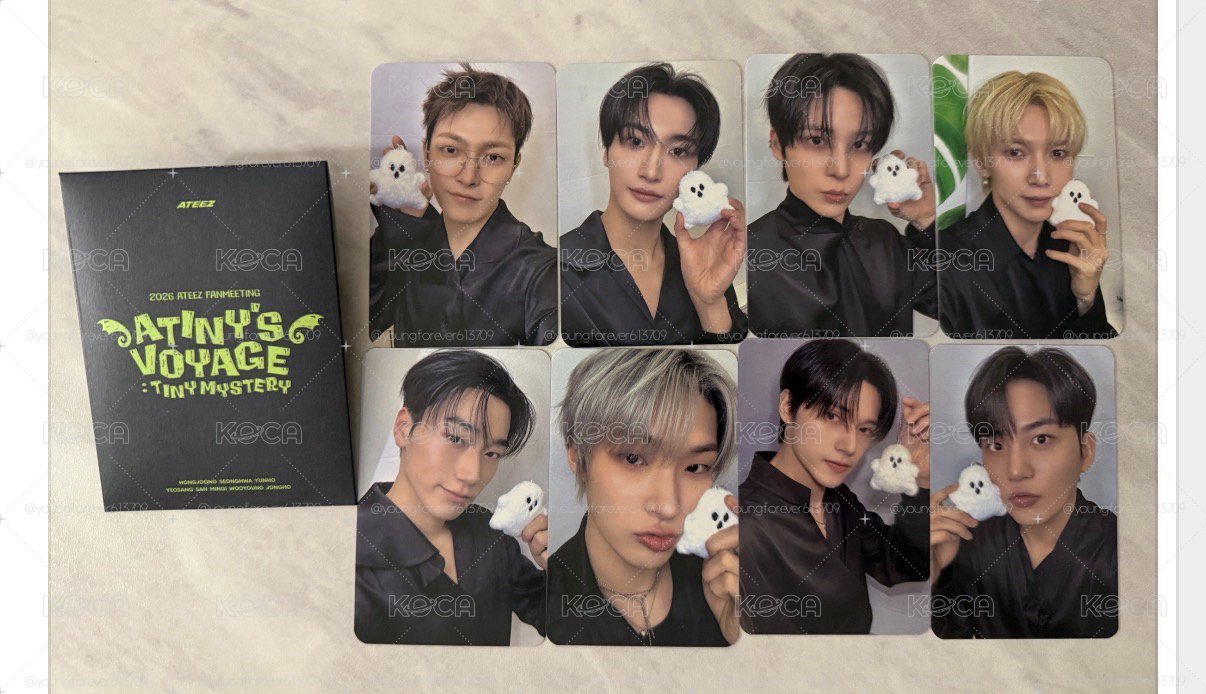 ATEEZ 26韓場飯咪粽卡