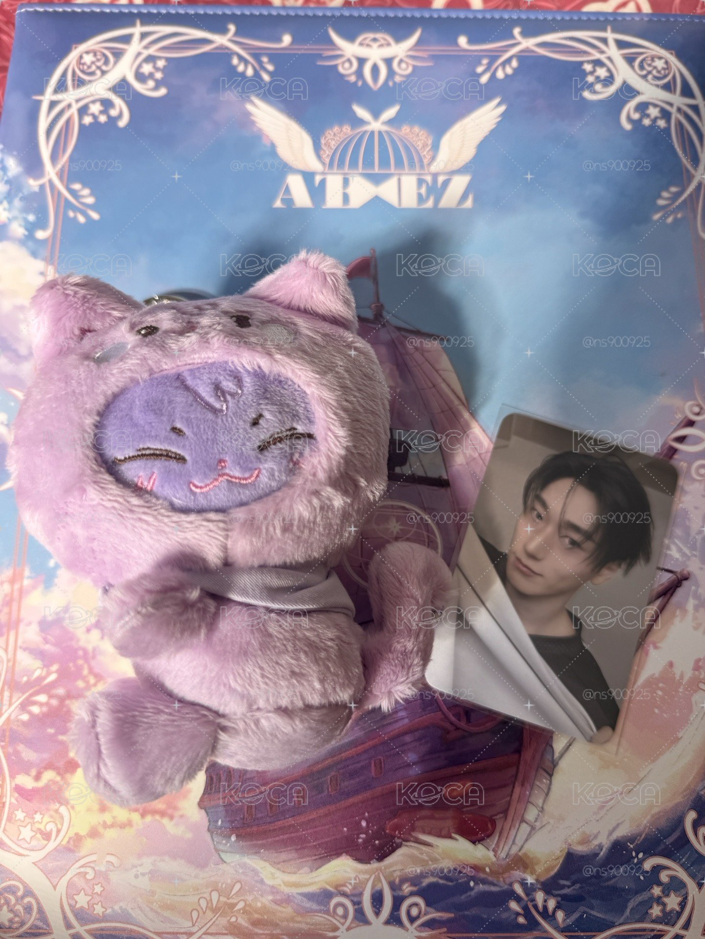 ANITEEZ IN COLOR 吊娃 +一套羊咩咩單卡含雙人星傘（須綁🏴‍☠️200