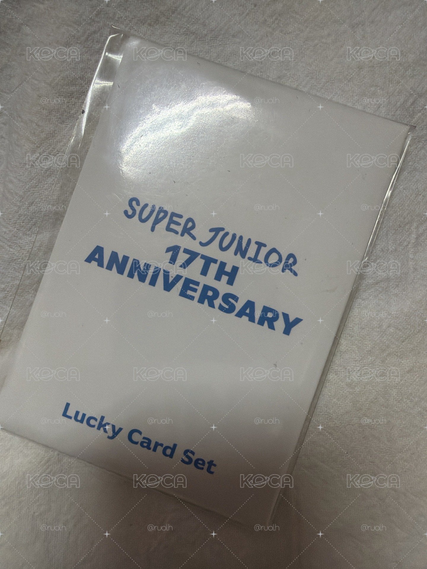 Super Junior 17週年 利特 幸運卡 全新未拆封