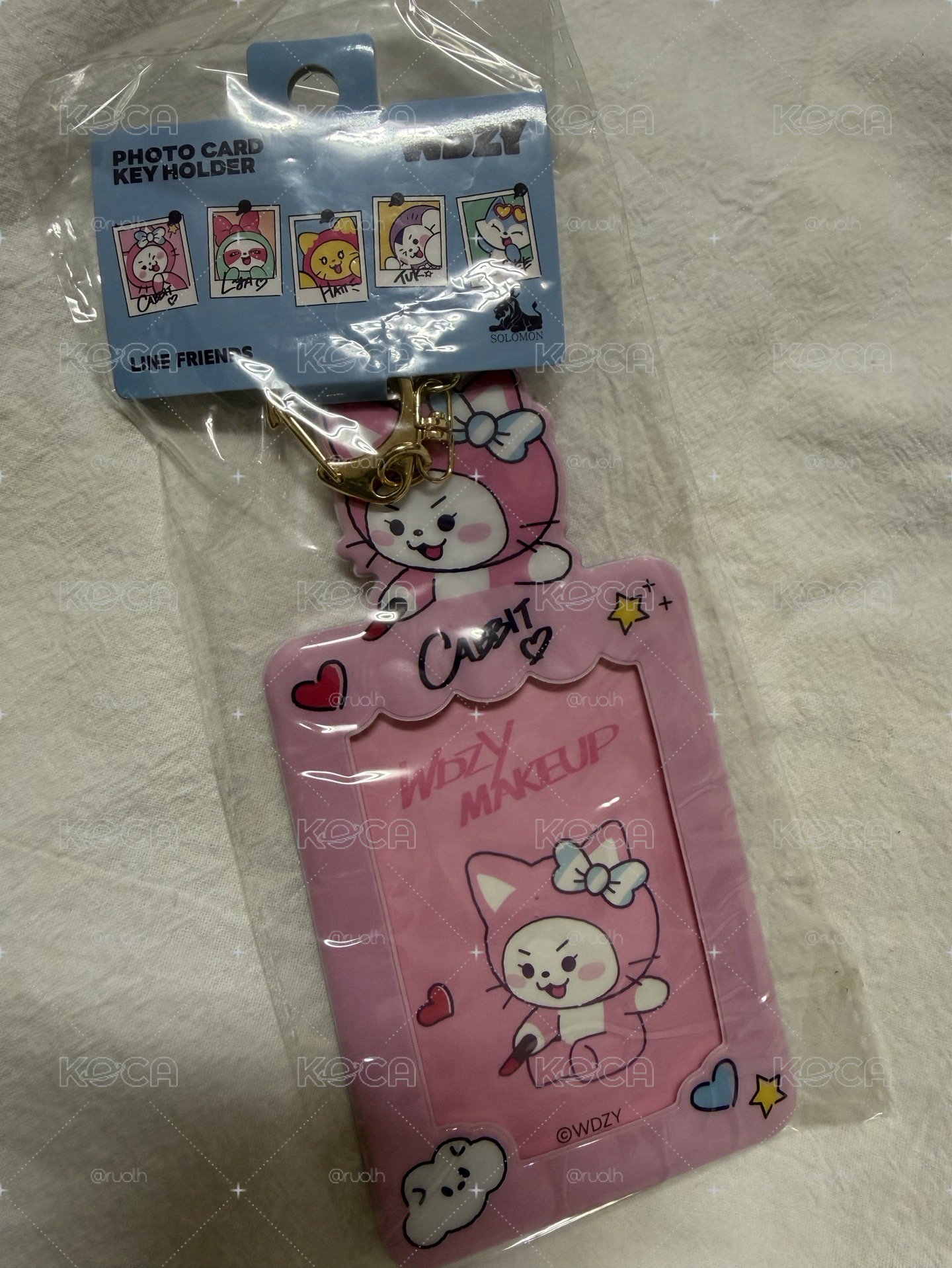 WDZY YUNA 申有娜 CABBIT 二代卡套 全新