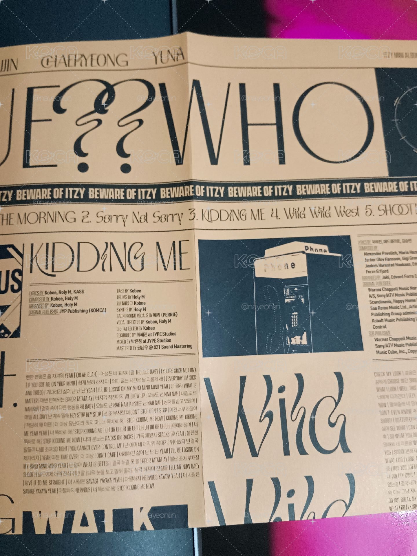 GUESS WHO空專