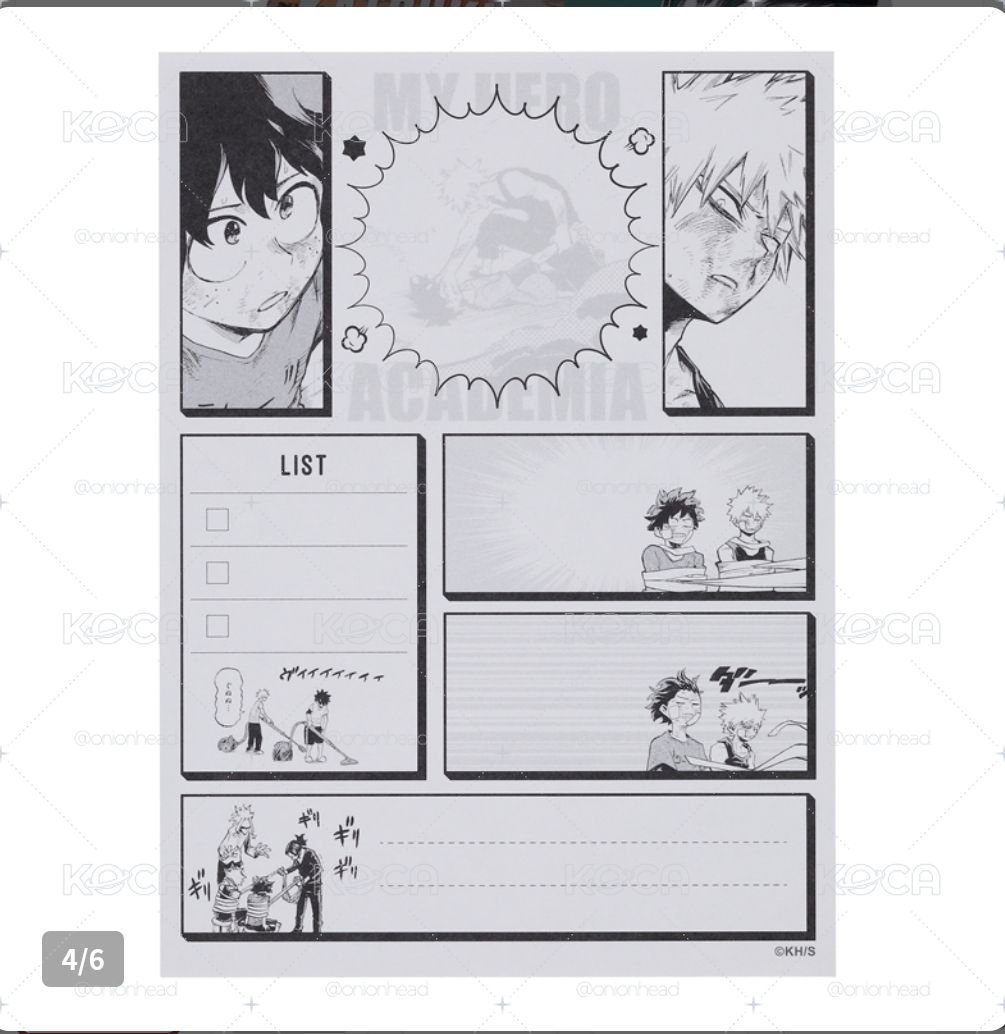 JUMP SHOP 便條紙 幼馴染便條紙