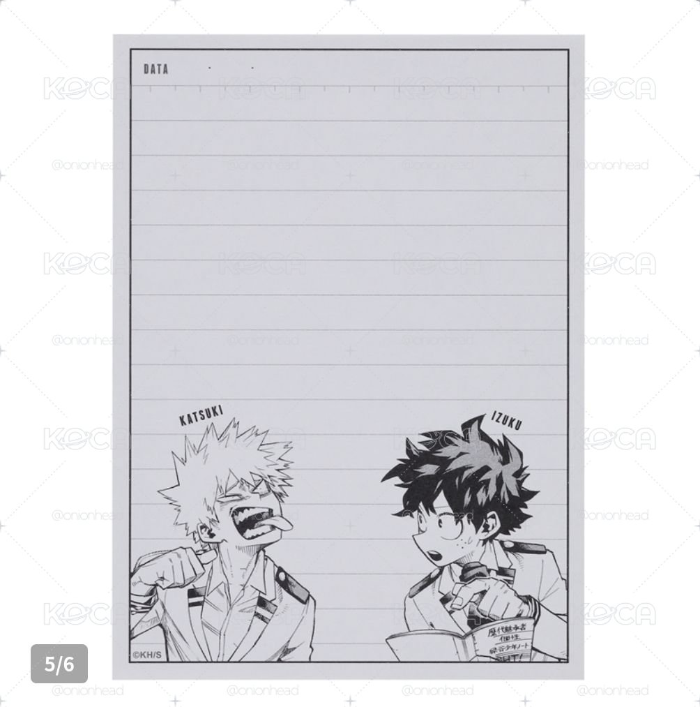 JUMP SHOP 便條紙 幼馴染便條紙