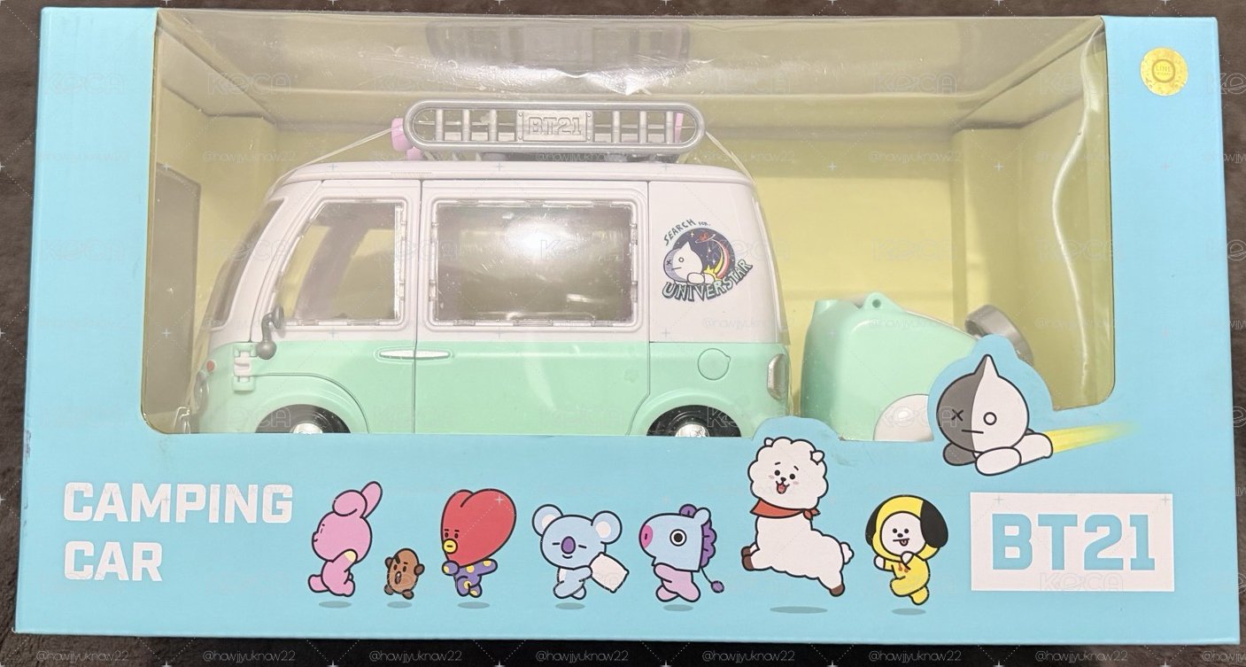 BT21 CAMPING CAR 二手