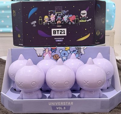 BT21 宇宙明星 VOL.3 全套公仔 二手
