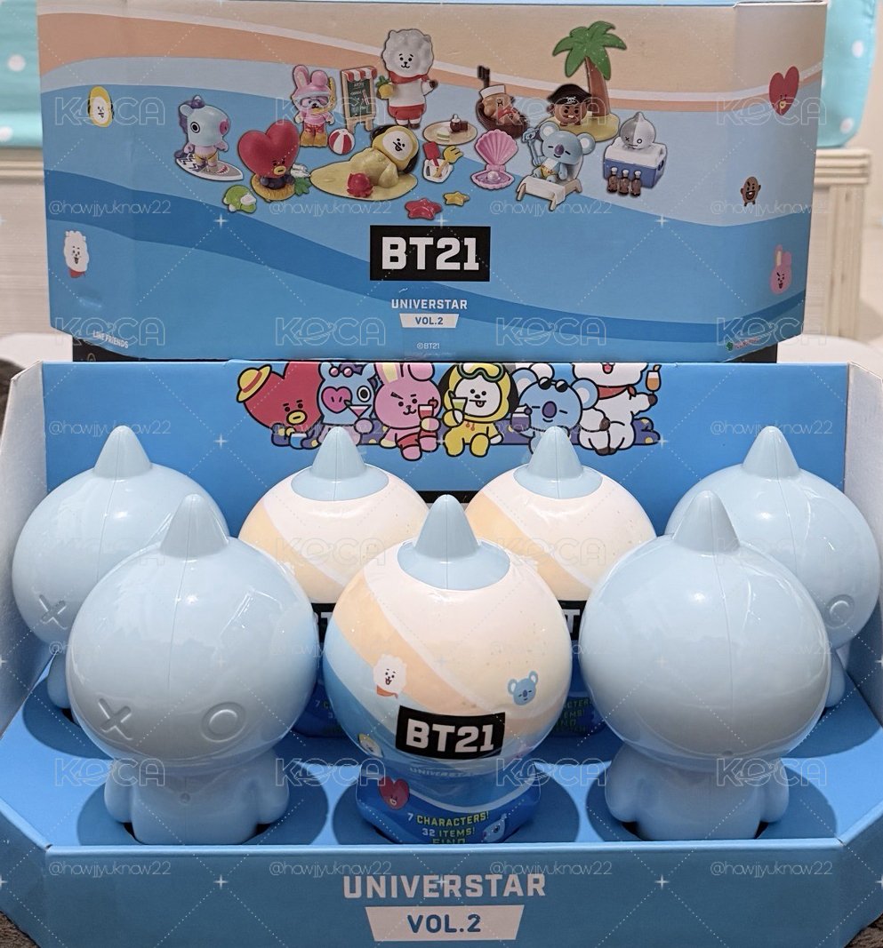 BT21 宇宙明星 VOL.2 海灘造型 二手