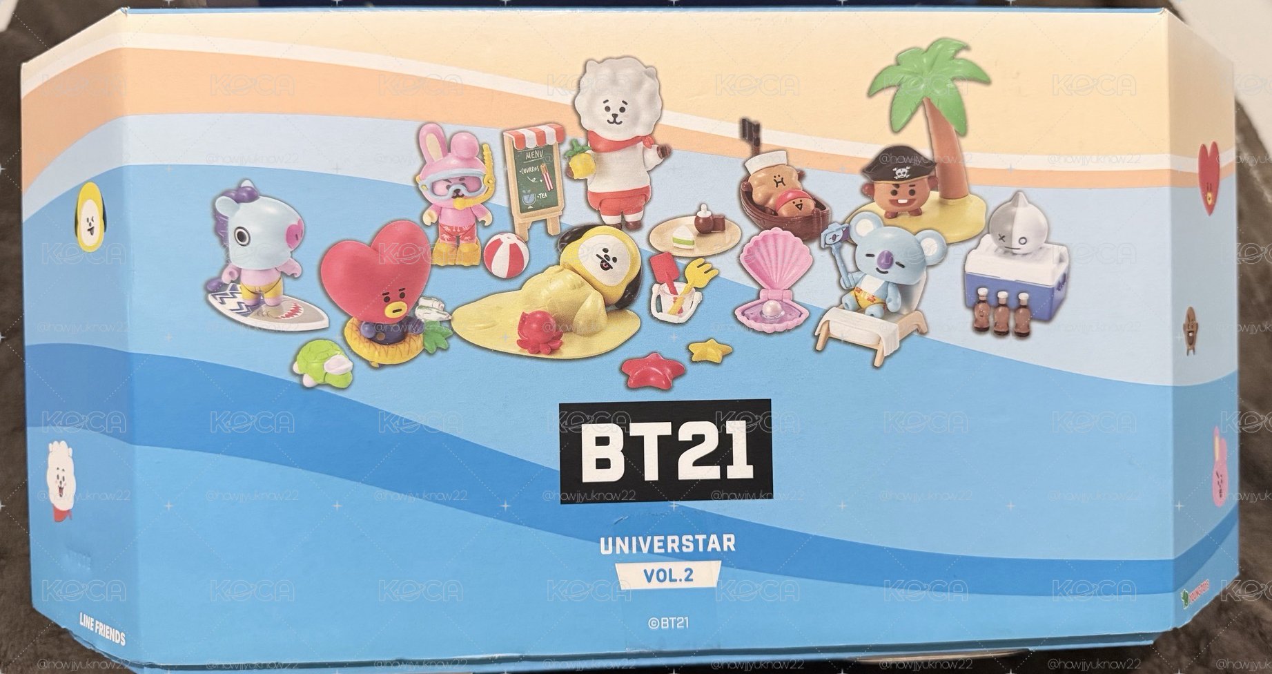 BT21 宇宙明星 VOL.2 海灘造型 二手