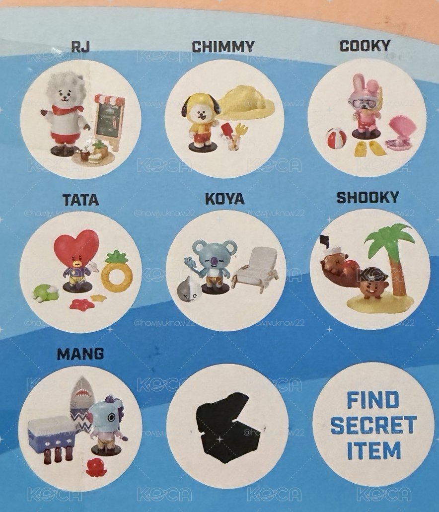 BT21 宇宙明星 VOL.2 海灘造型 二手