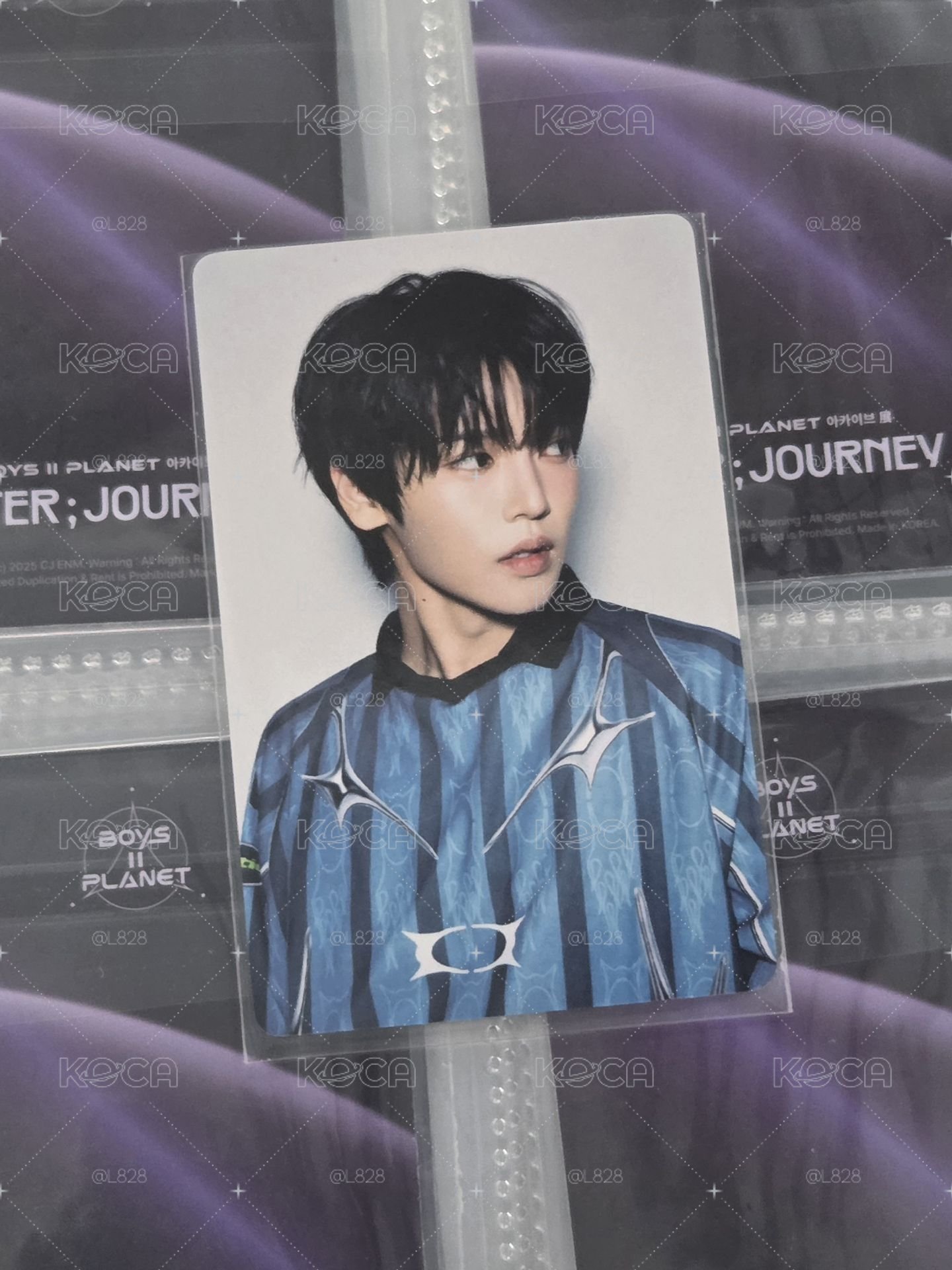 BOYS ll PLANET 아카이브展覧 AFTER;JOURNEY in 首爾 周邊卡 