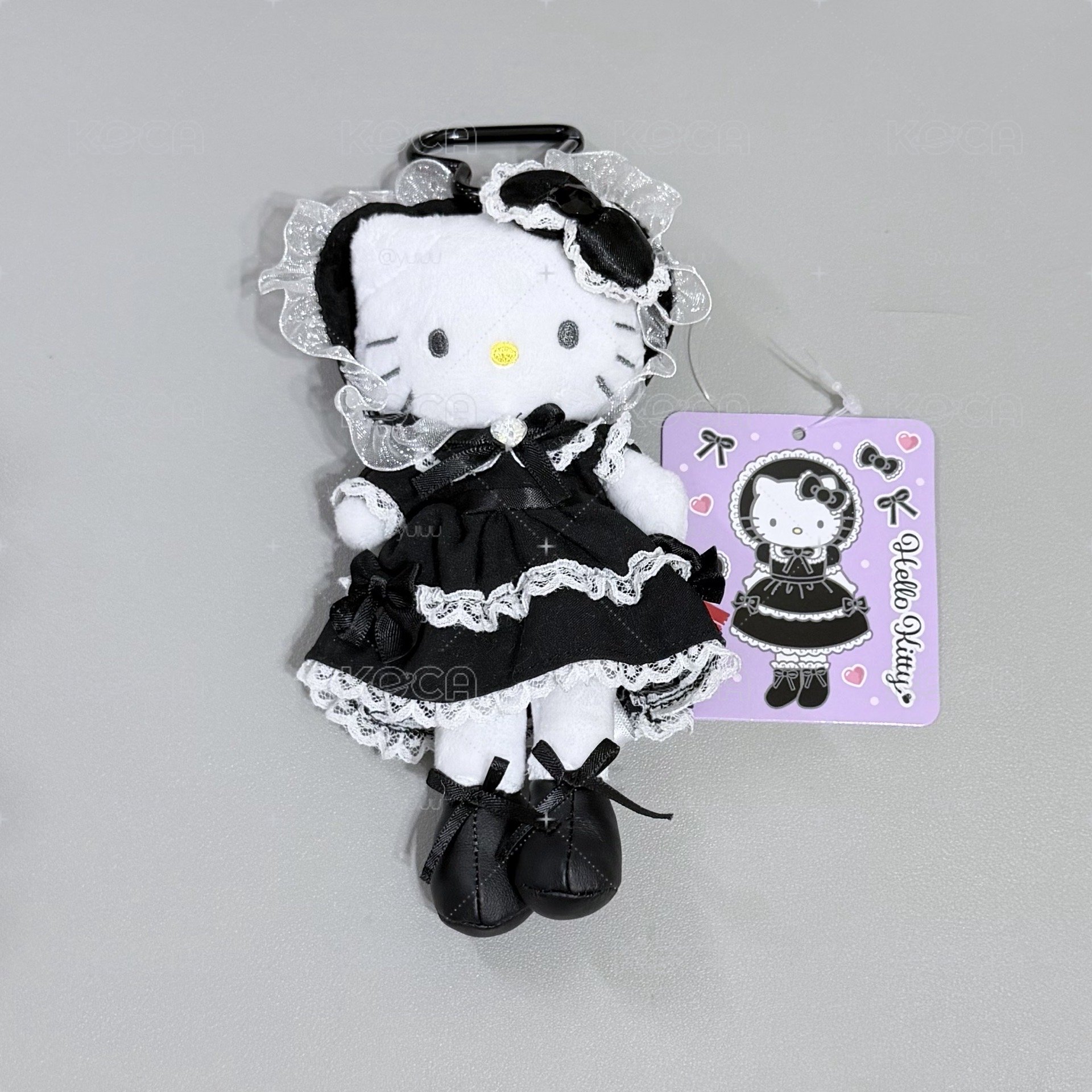 冬日長腿系列 黑色蘿莉塔 吊娃 Kitty