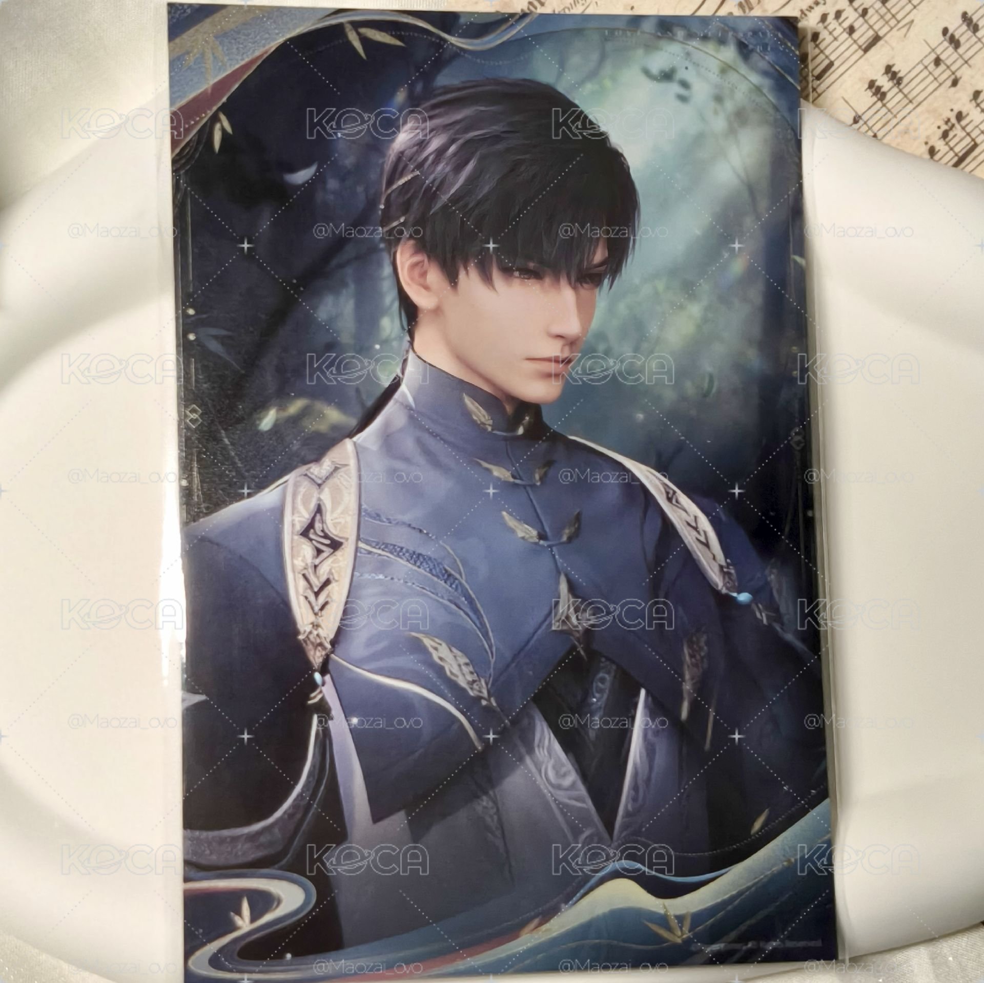ฅ^ ･ﻌ･ ^ฅ 【現貨】戀與深空 日卡系列 明信片 沈星回 光獵 黎深 九黎司命 祁煜 潮汐之神 秦徹 深淵主宰