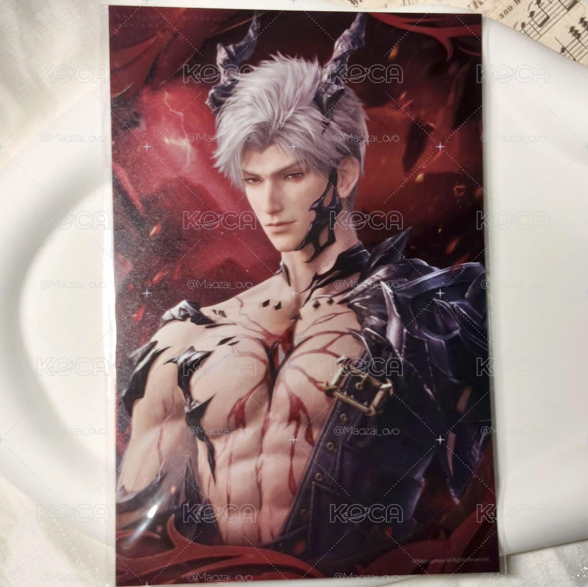 ฅ^ ･ﻌ･ ^ฅ 【現貨】戀與深空 日卡系列 明信片 沈星回 光獵 黎深 九黎司命 祁煜 潮汐之神 秦徹 深淵主宰