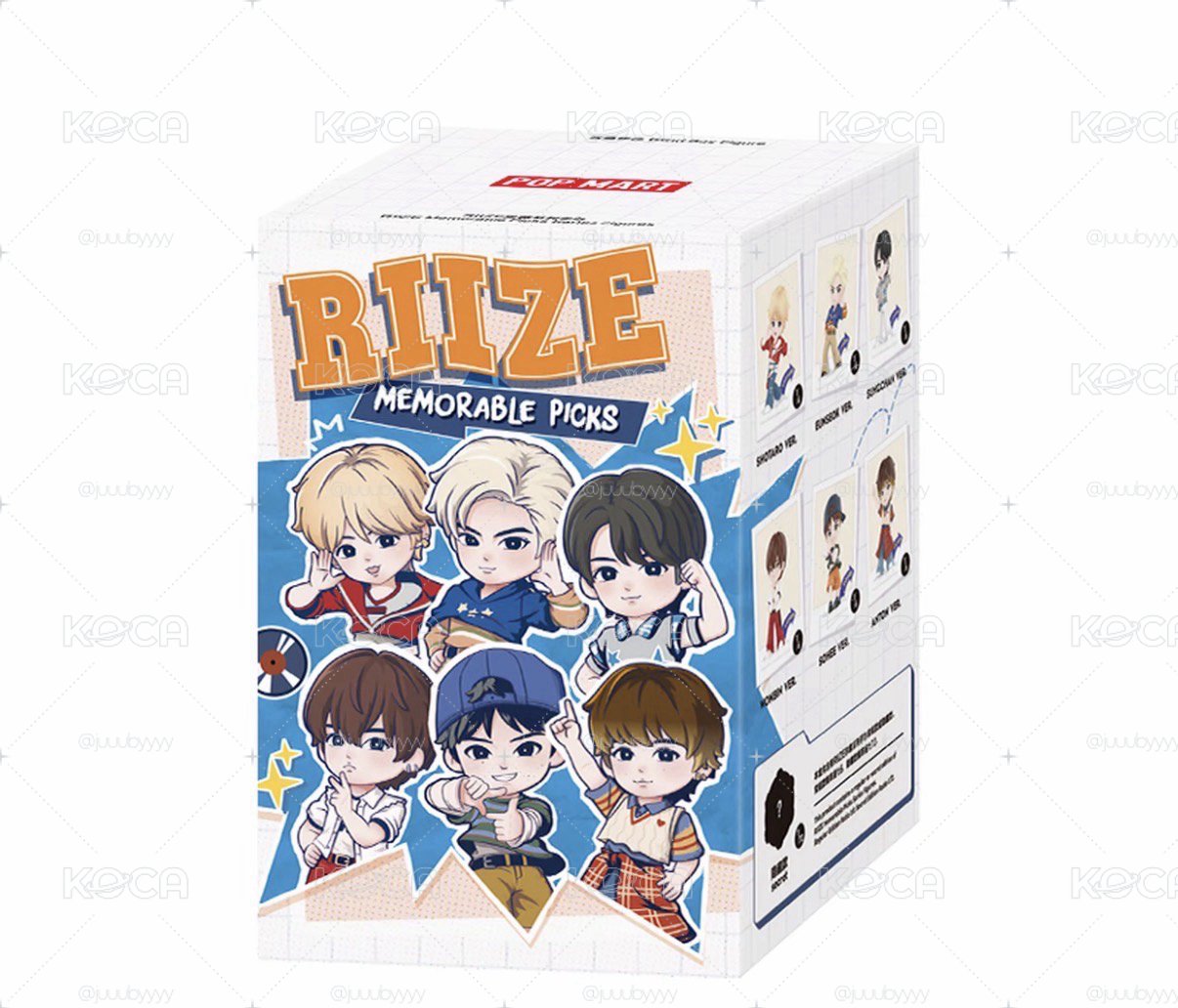 RIIZE X 泡泡瑪特 扭蛋盲盒代購