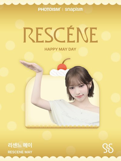 PHOTOISM X RESCENE MAY 人生四格空拍代印 📸