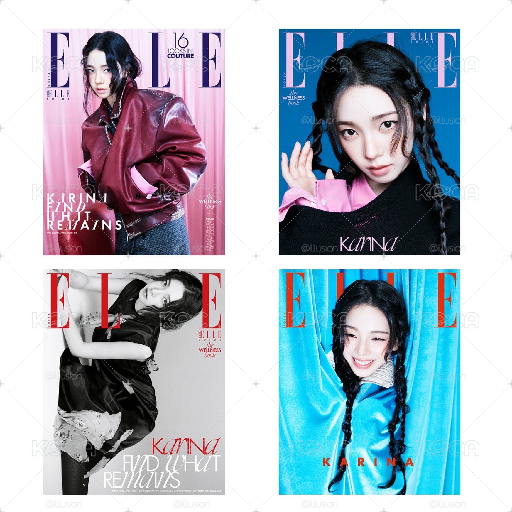 KARINA 金九雜誌 ELLE 九月號