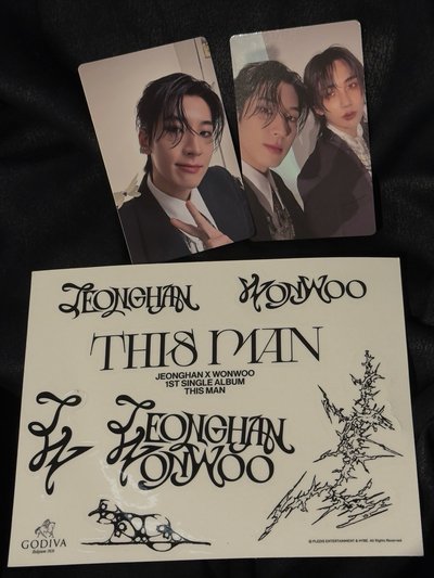 JXW 塔店 圓漢雙人特典卡 圓單人特典卡 圓漢Godiva