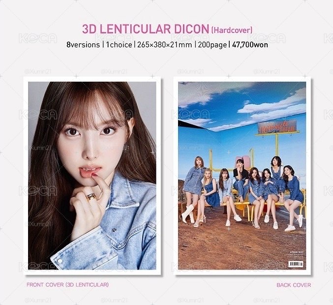 D社 X TWICE 十週年長盒寫真集