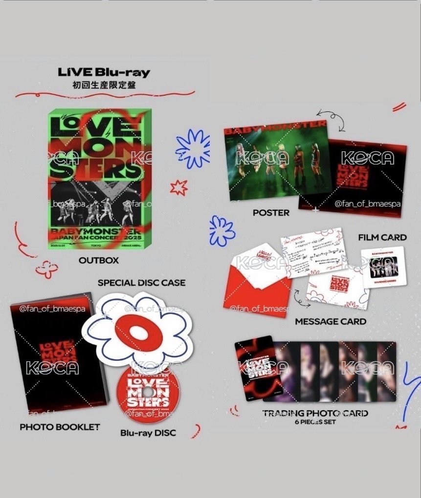 [預購］未拆封 LOVE MONSTER FC 藍光光碟 藍光專輯