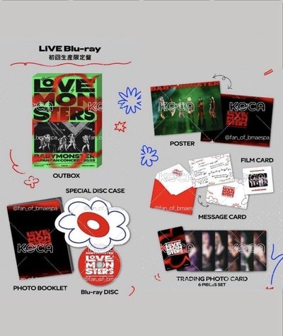[預購］未拆封 LOVE MONSTER FC 藍光光碟 藍光專輯