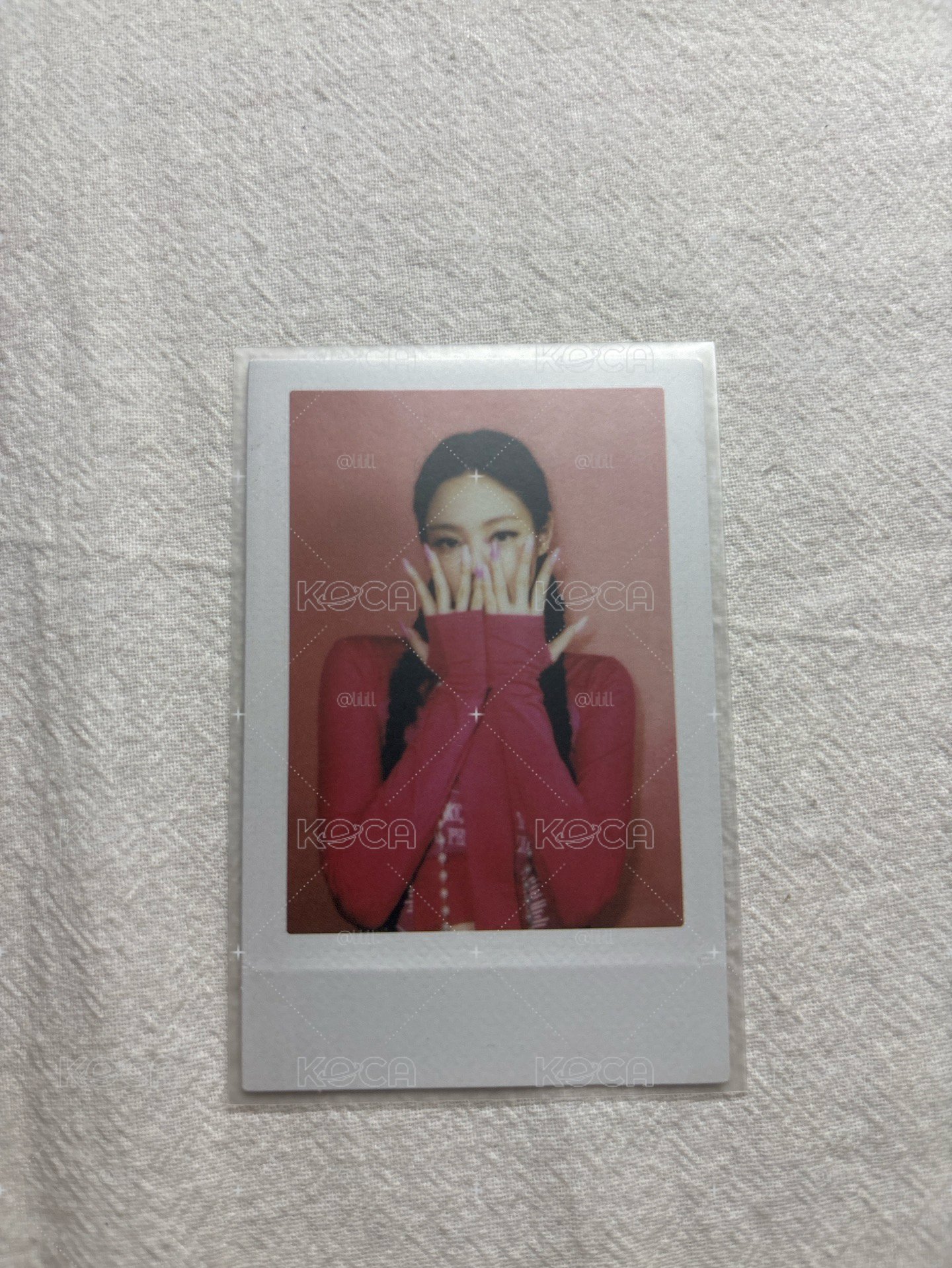 BORN PINK 專輯卡 Pink ver.Pola A ver.