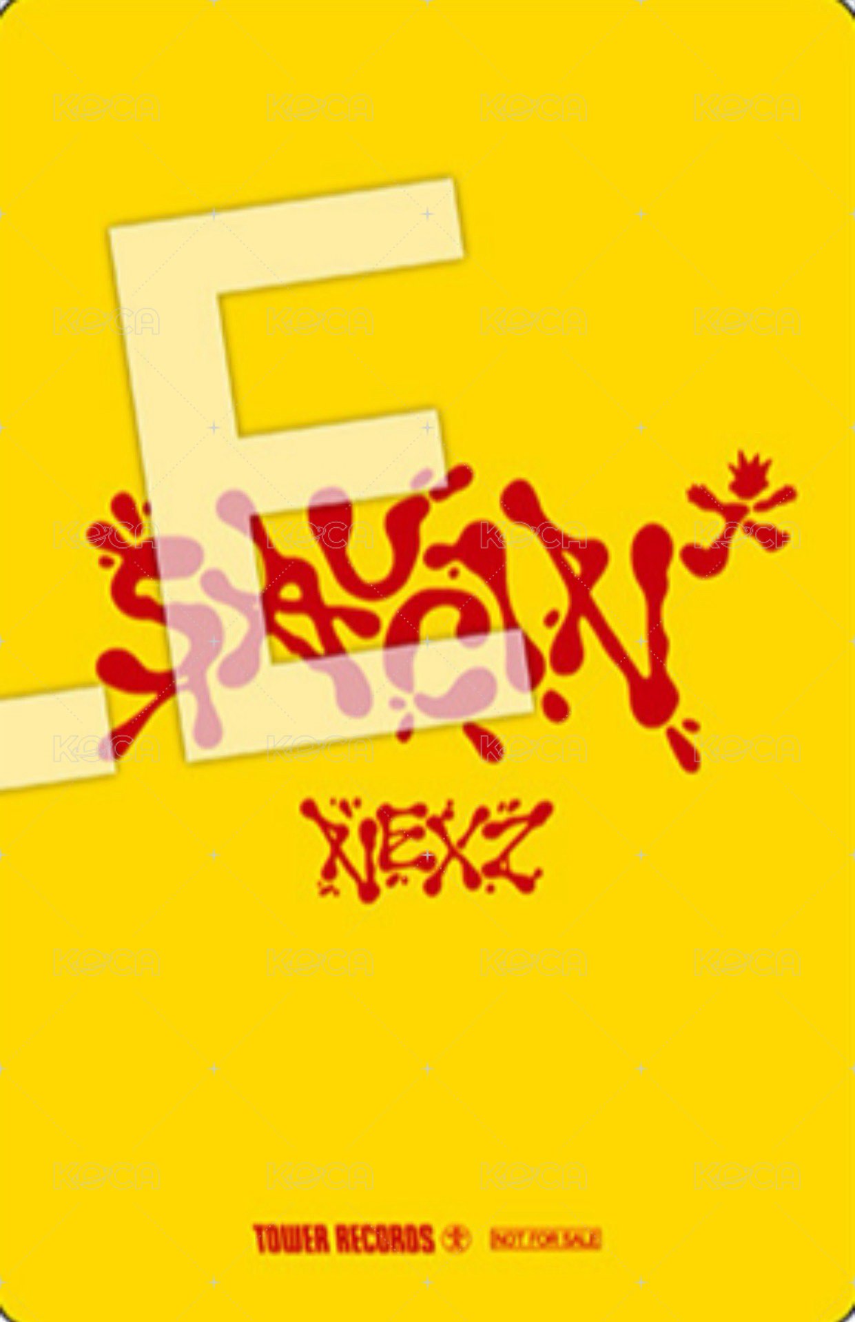 SAUCIN’ 塔店 預售 特典卡  背面