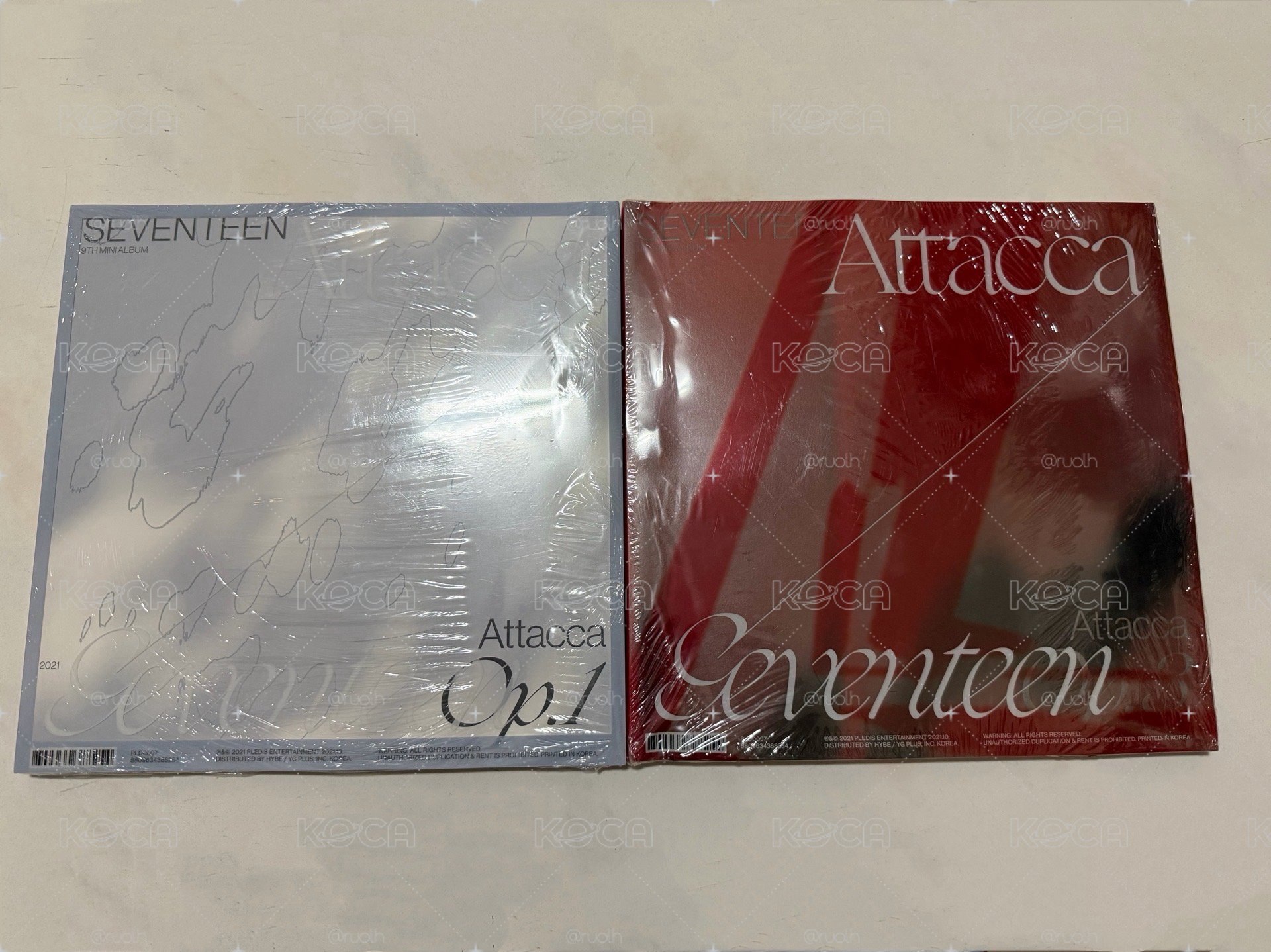 Seventeen MINI9 attacca 未拆專