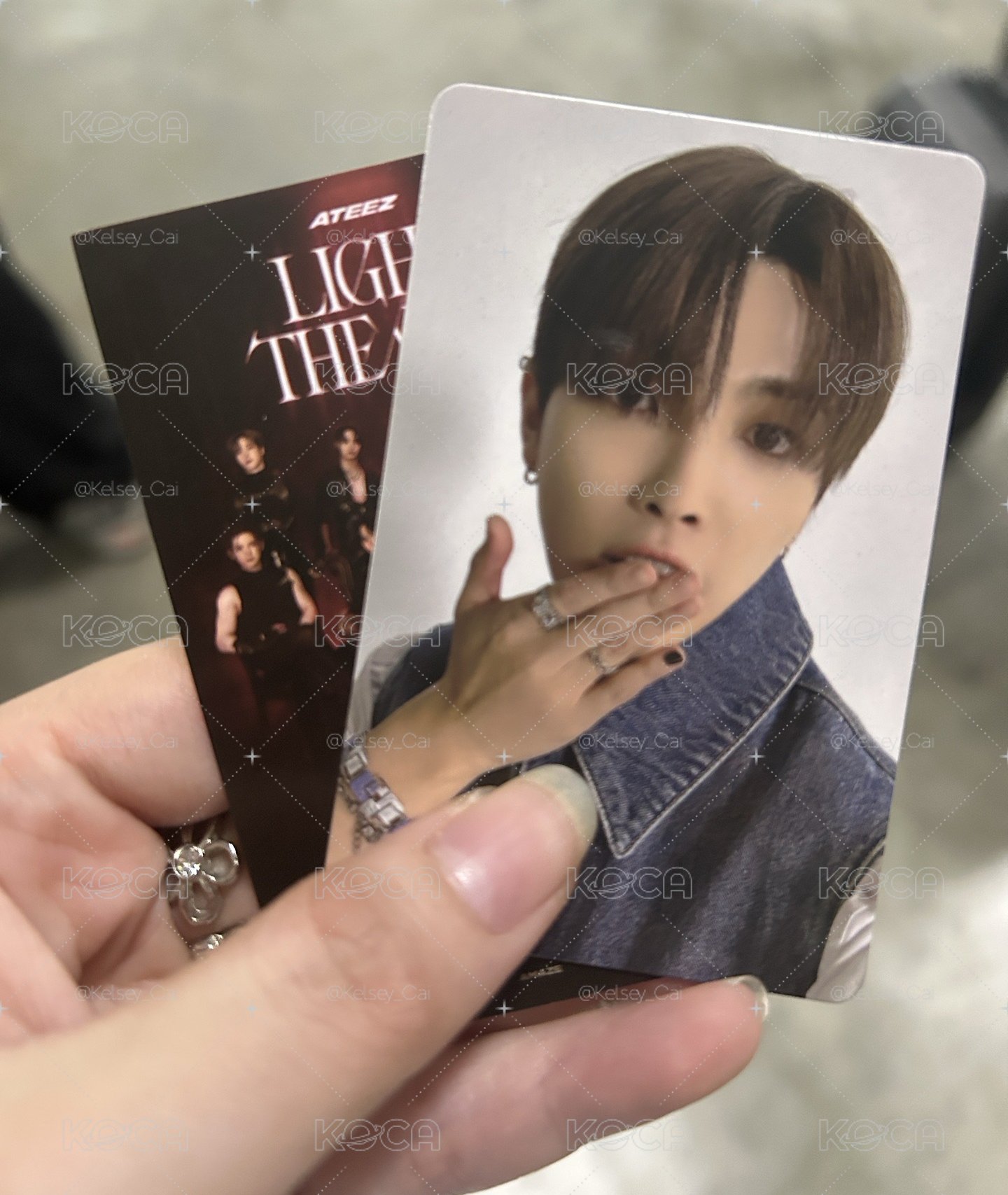ATEEZ VR : LIGHT THE WAY 電影卡 弘中