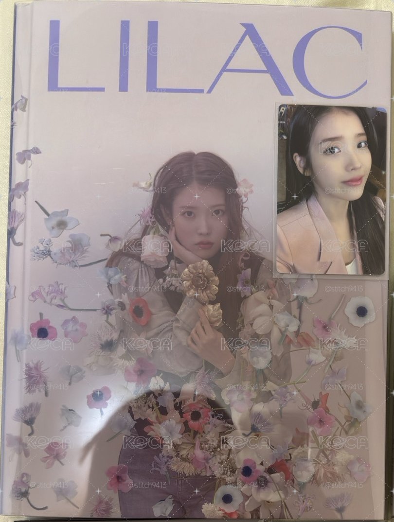 IU Lilac寫真書含補償小卡