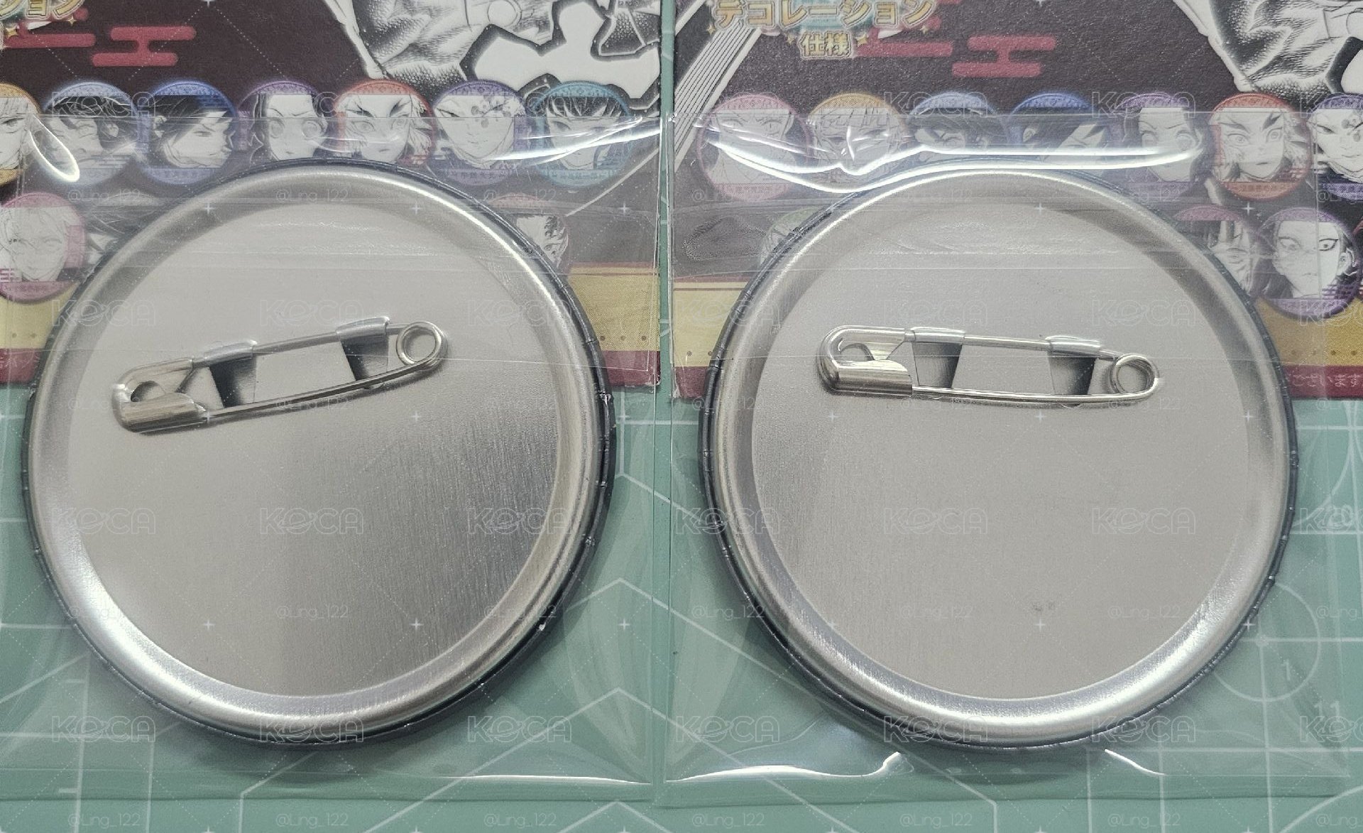伊黑小芭內 原畫展浮雕徽章