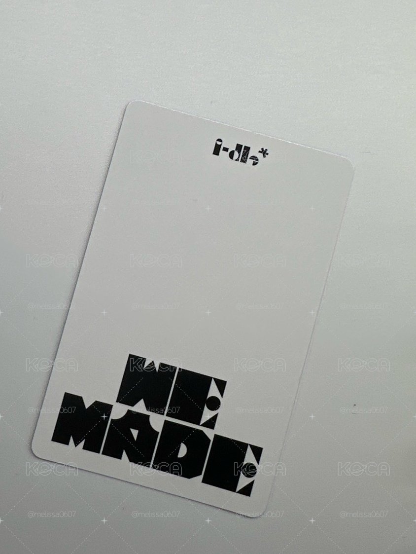 舒華 We made A ver. 專輯卡 