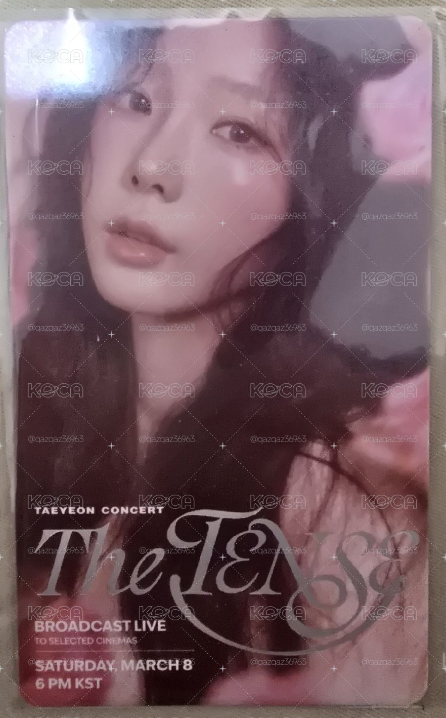 金太妍The Tense電影院直播卡
