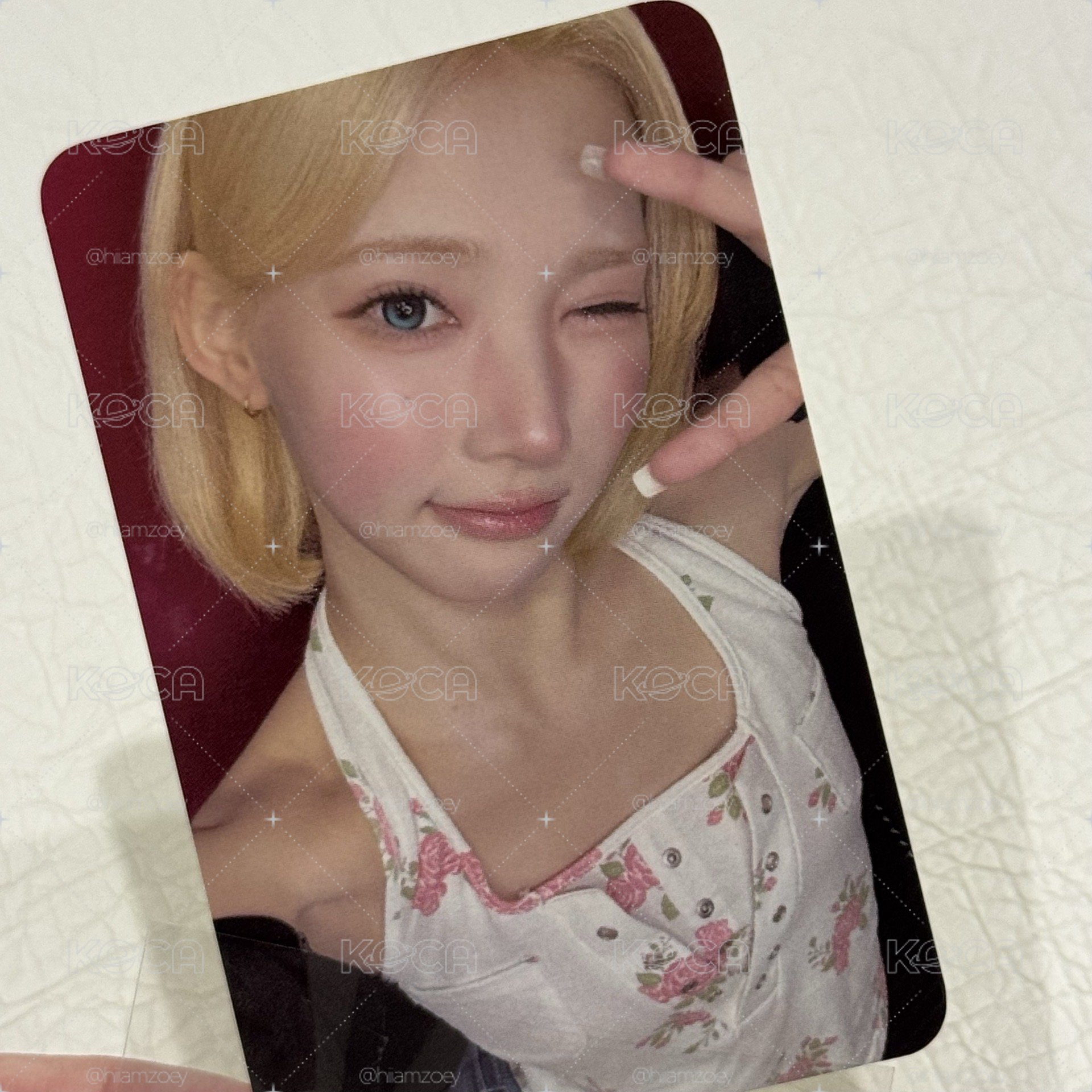 .ᐟ.ᐟ現貨.ᐟ.ᐟ迷二 ny幸運卡 Jiwoo