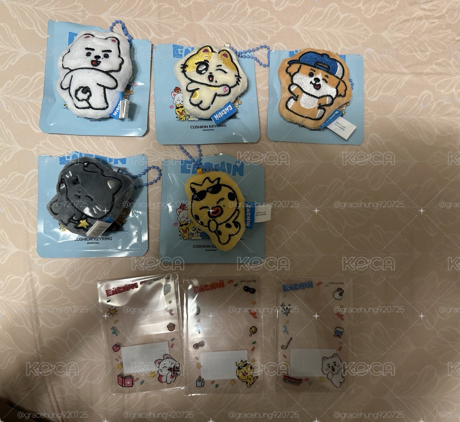 恩親小動物隨機吊飾（150）