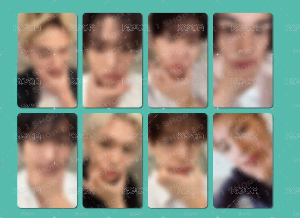 SKZ 捏臉特典卡 after party