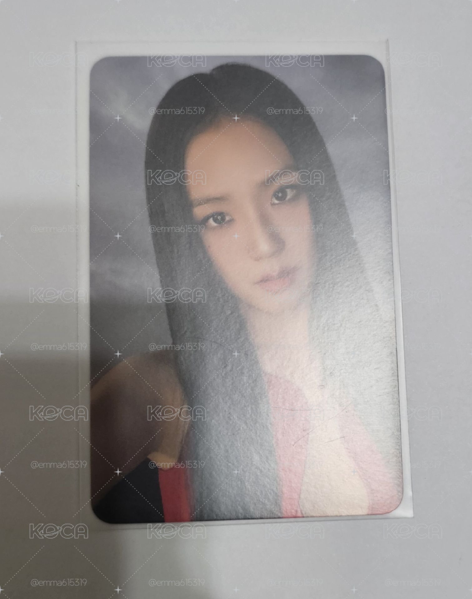 jisoo特典卡