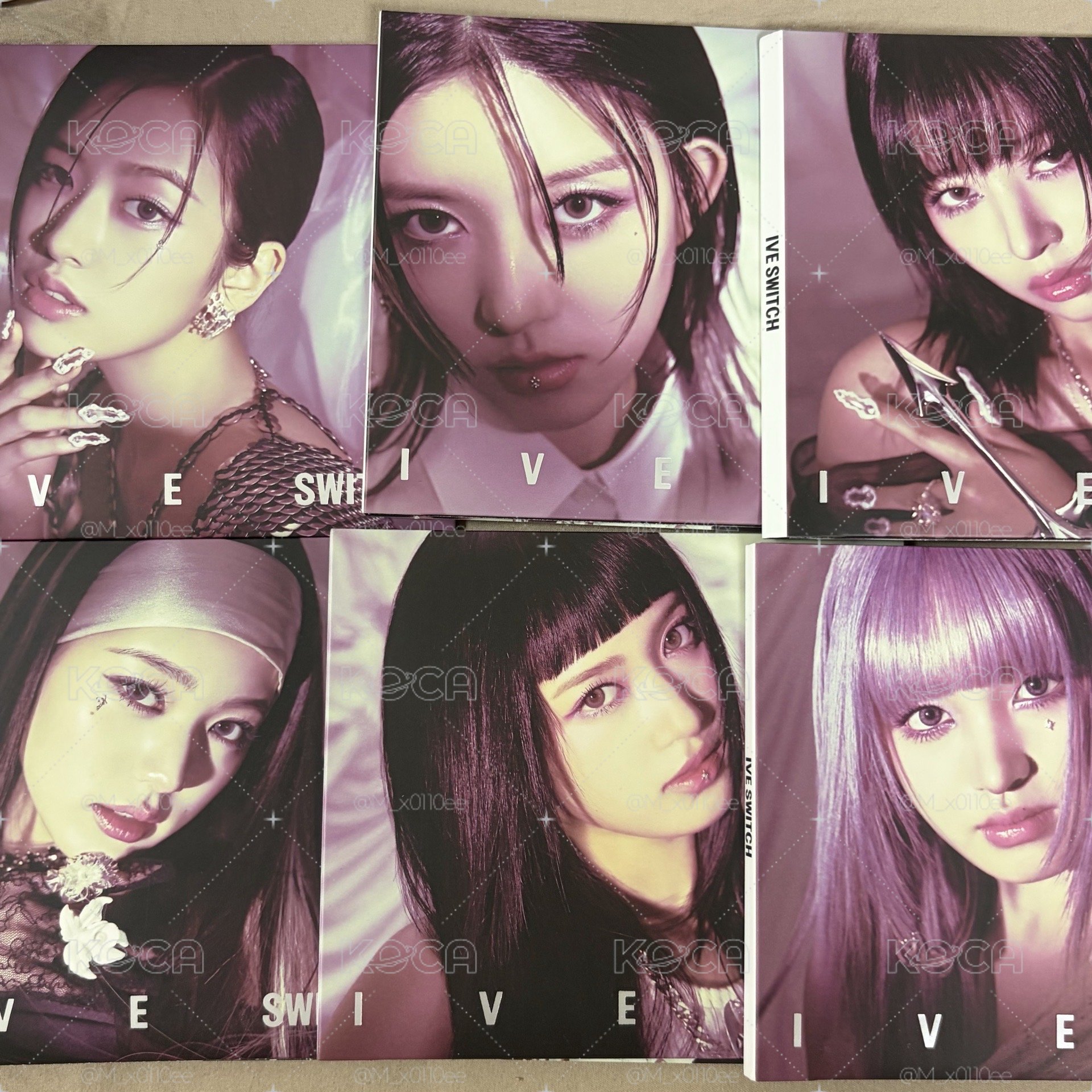 IVE SWITCH 專輯 DIGIPACK （套出）空專