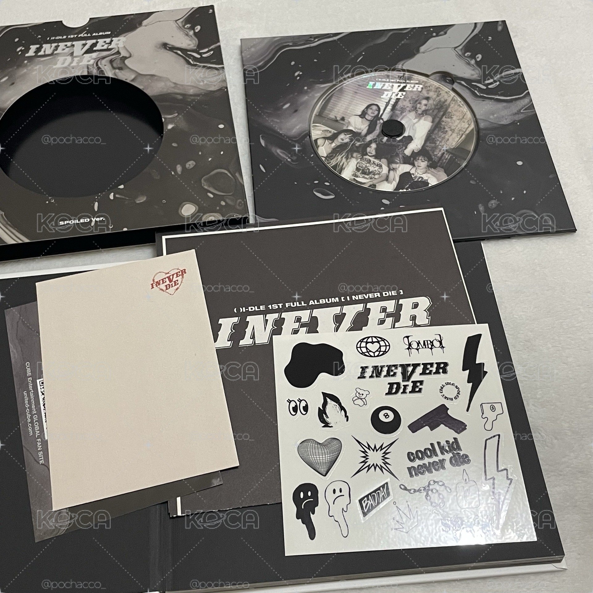i-dle I NEVER DIE「空專」*3