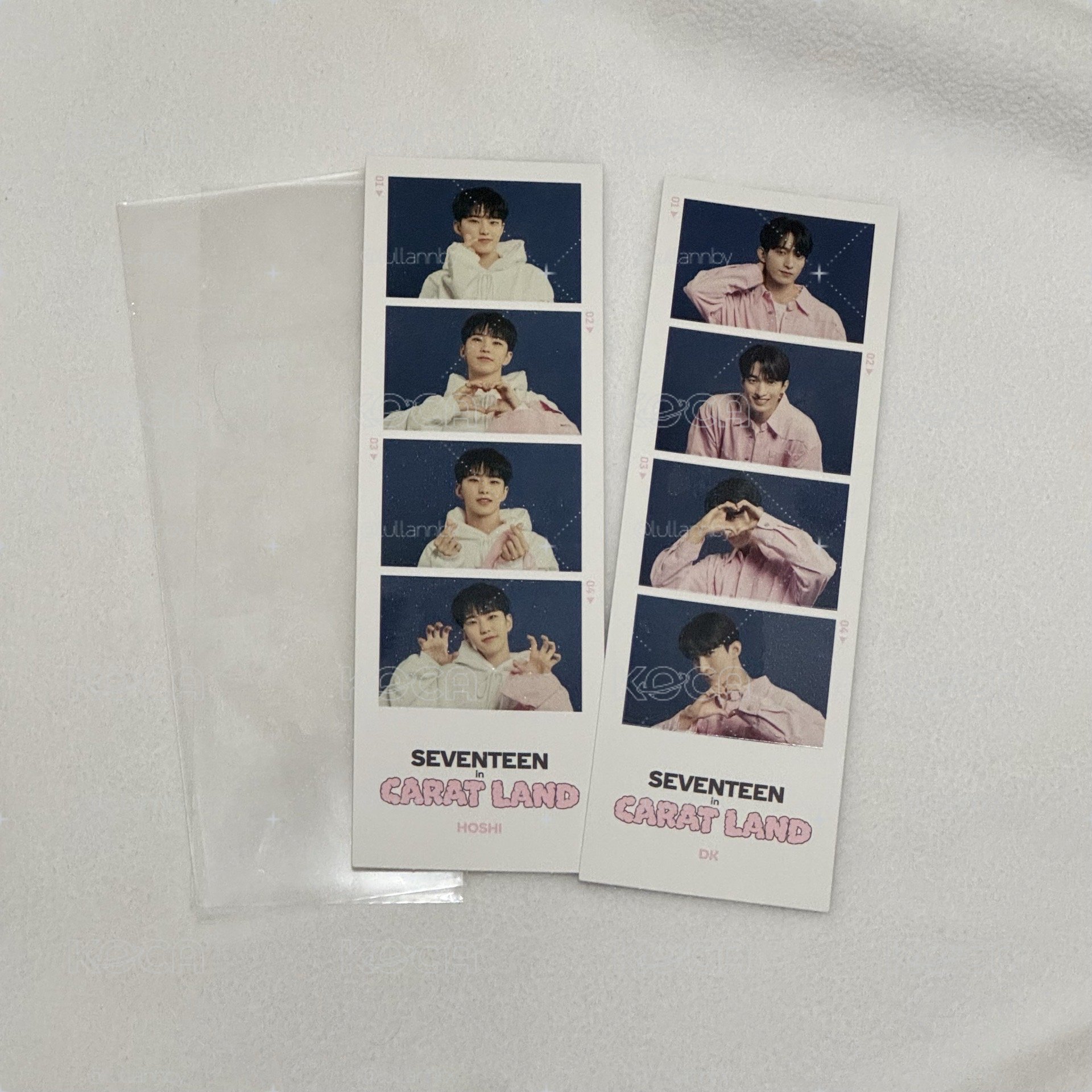 SEVENTEEN 2023克拉島 人生四格 拍立得 HOSHI DK