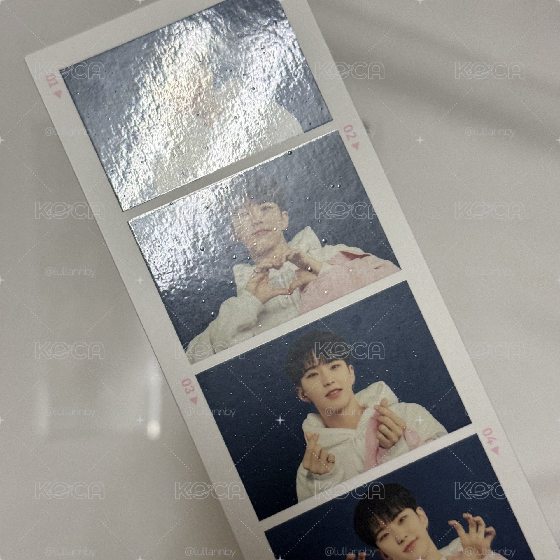 SEVENTEEN 2023克拉島 人生四格 拍立得 HOSHI DK