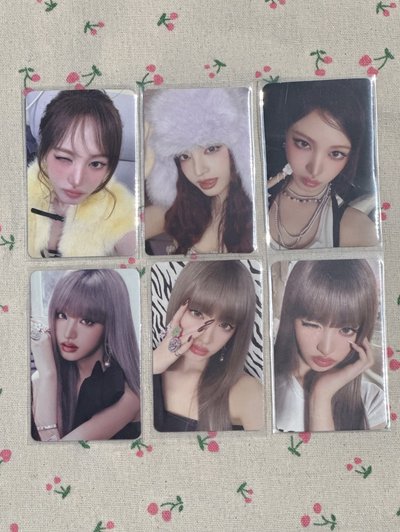 Ive Liz wm5、二代娃專卡、星船 pb版 B特典卡、星船 6+3 A特典卡 、專輯Gasp、專輯DIGIPACK