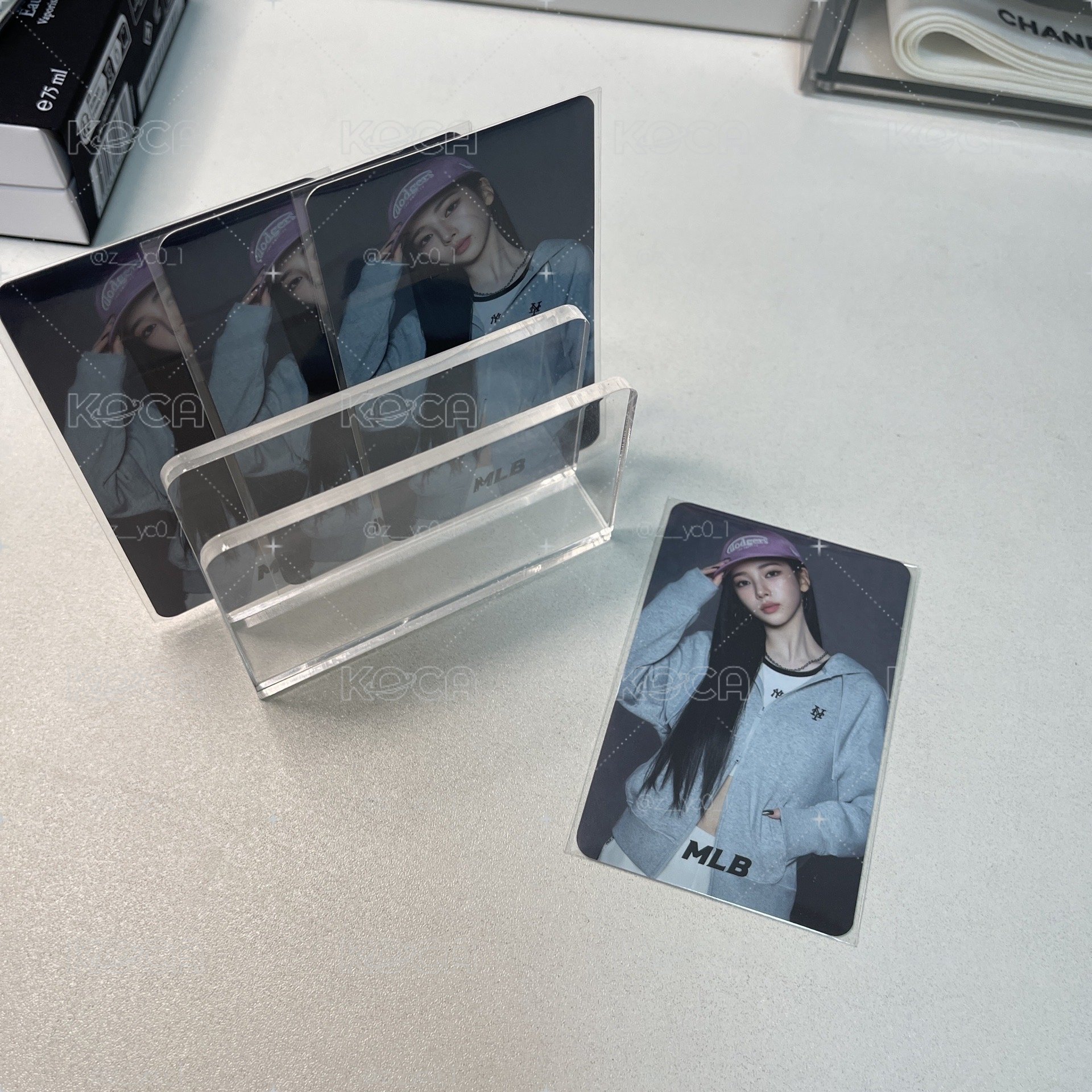 Karina MLB 代言卡